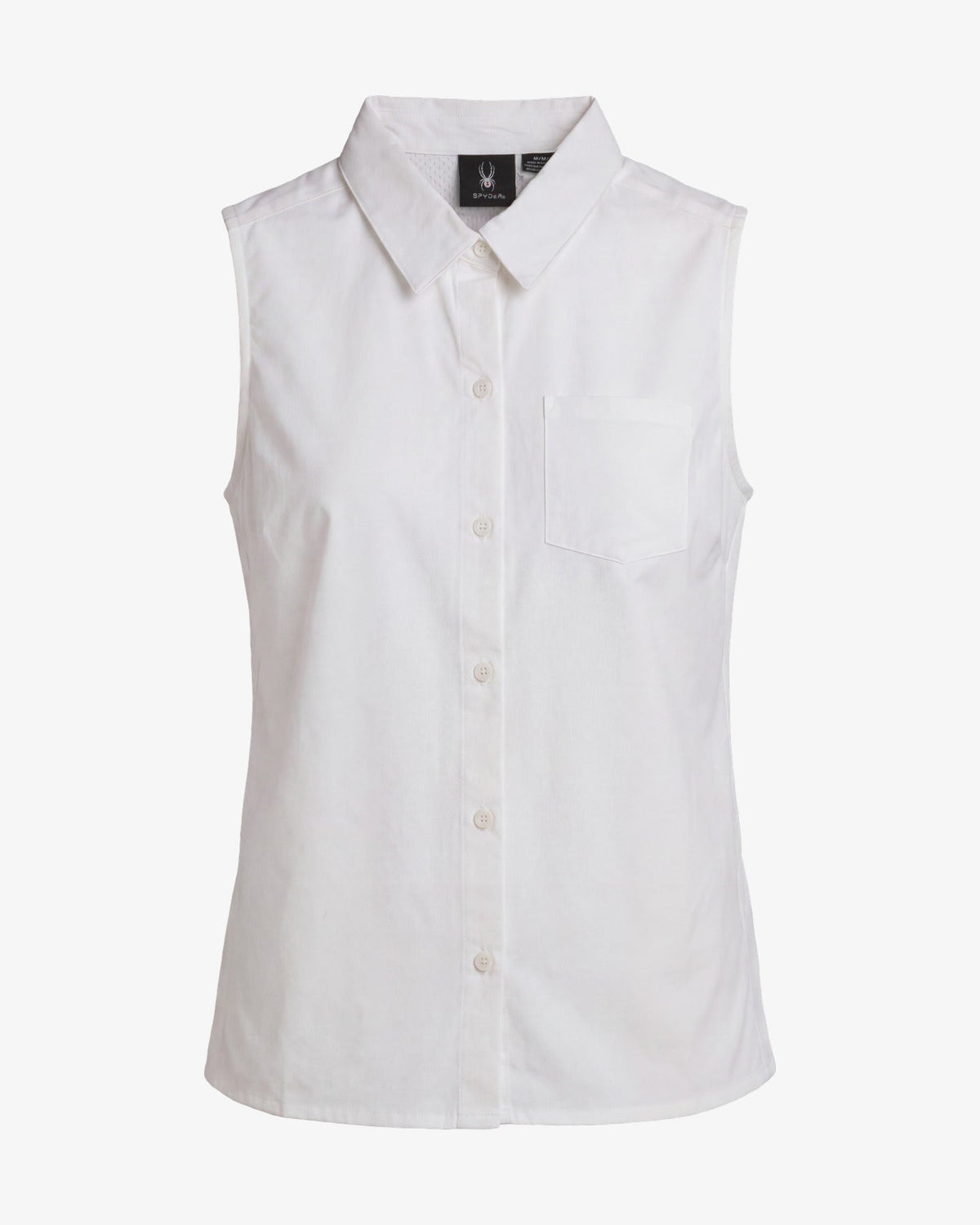 Women's Sleeveless Woven Top - White | Spyder Tops
