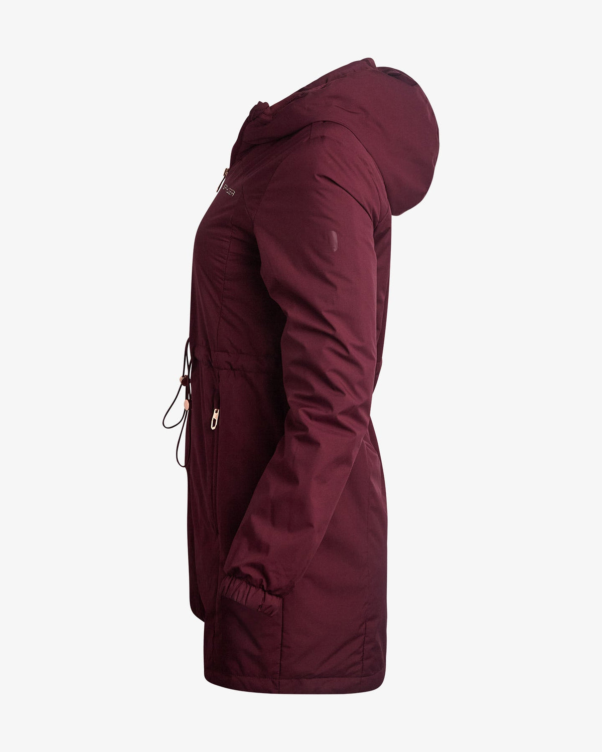 Women's Long Spyder Lite Jacket - Burgundy | Spyder Jackets