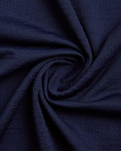 Men's Short Sleeve Jacquard Polo - Navy | Spyder Tops