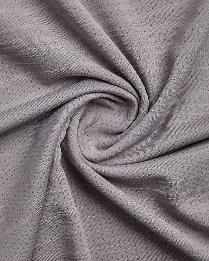 Men's Short Sleeve Jacquard Polo - Pewter | Spyder Tops