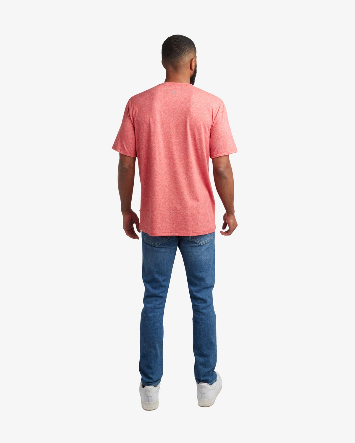 Men's Short Sleeve Wordmark Tee - Spyder Red | Spyder Tops