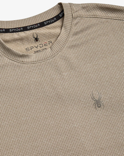 Men's Short Sleeve - Gravel | Spyder Tops