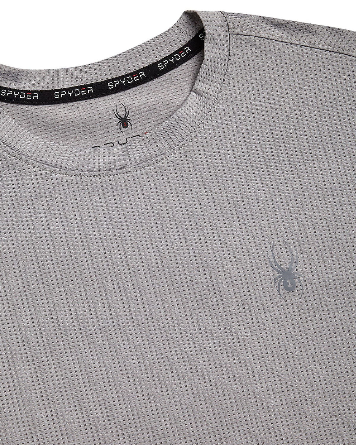 Men's Short Sleeve - Light Gray | Spyder Tops