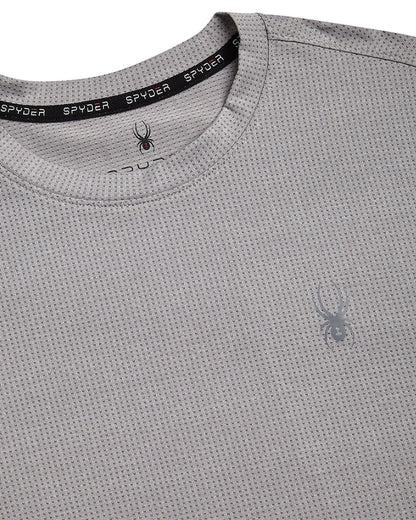 Men's Short Sleeve - Light Gray | Spyder Tops