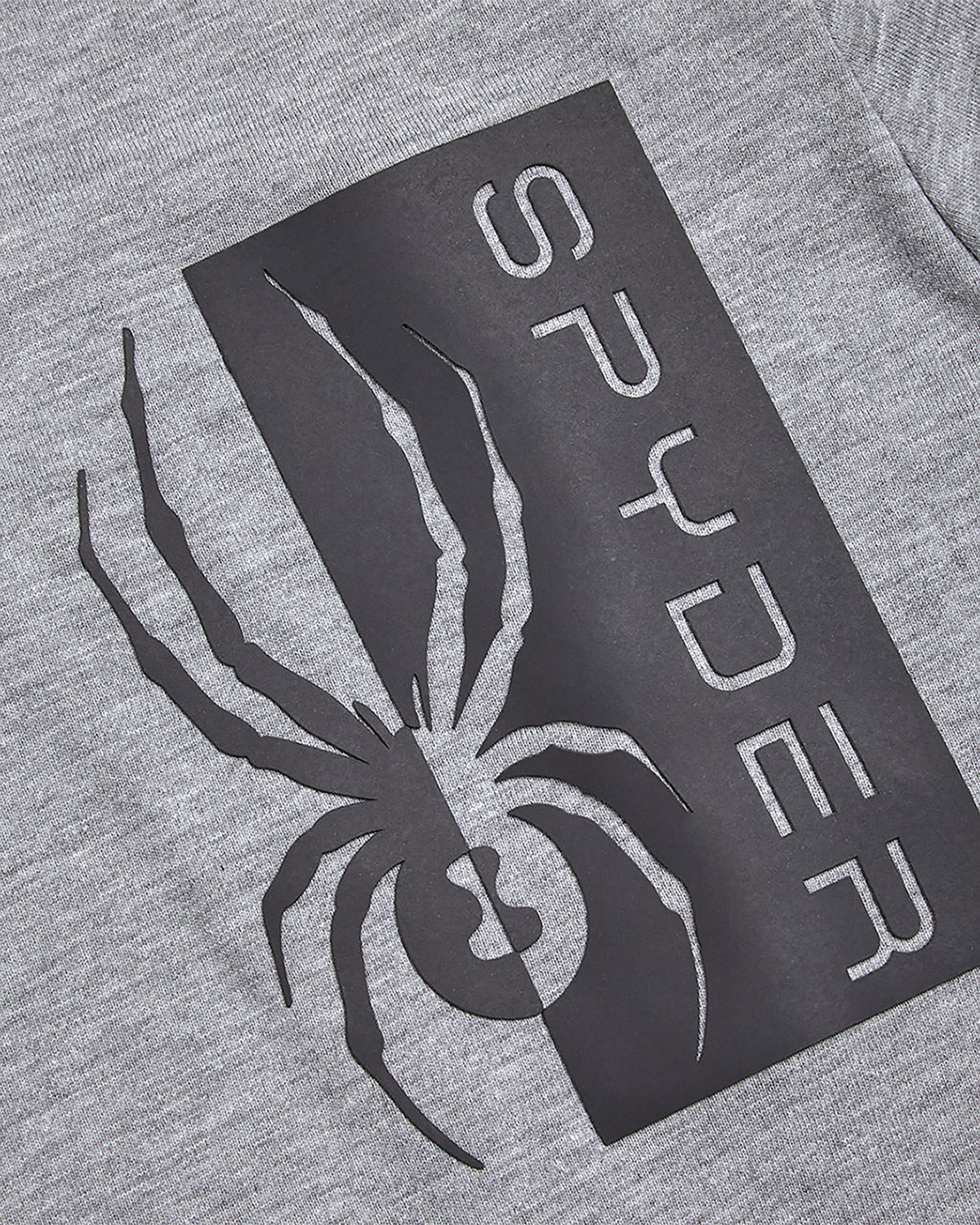 Men's Split Logo Long Sleeve - Heather Gray | Spyder Tops