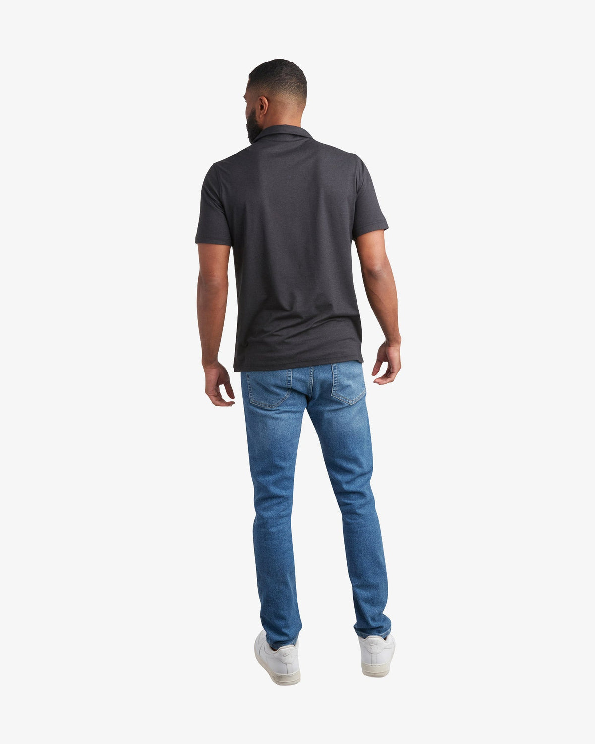 Men's Short Sleeve Jersey Polo - Black | Spyder Tops