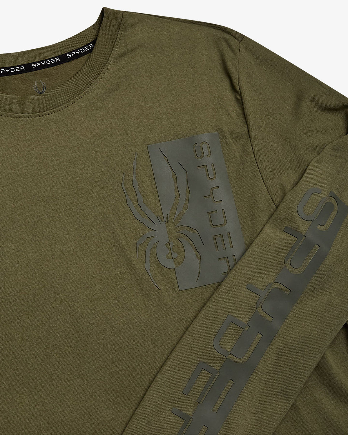 Men's Split Logo Long Sleeve - Sage | Spyder Tops