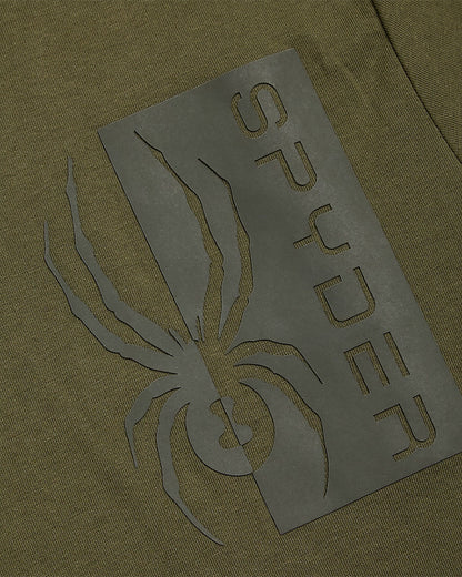 Men's Split Logo Long Sleeve - Sage | Spyder Tops