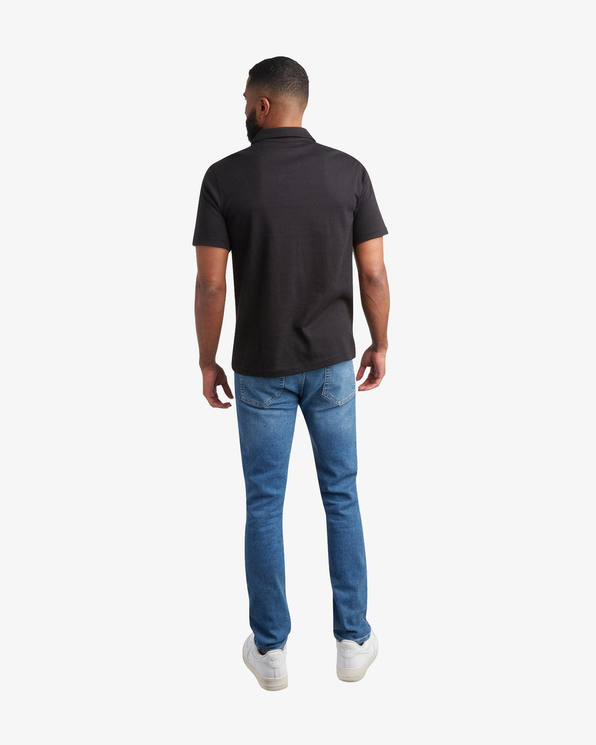 Men's Short Sleeve Interlock Polo - Black | Spyder Tops