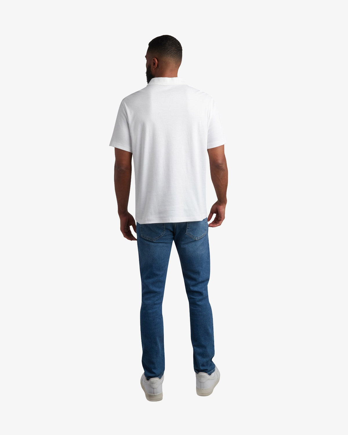 Men's Short Sleeve Interlock Polo - White | Spyder Tops
