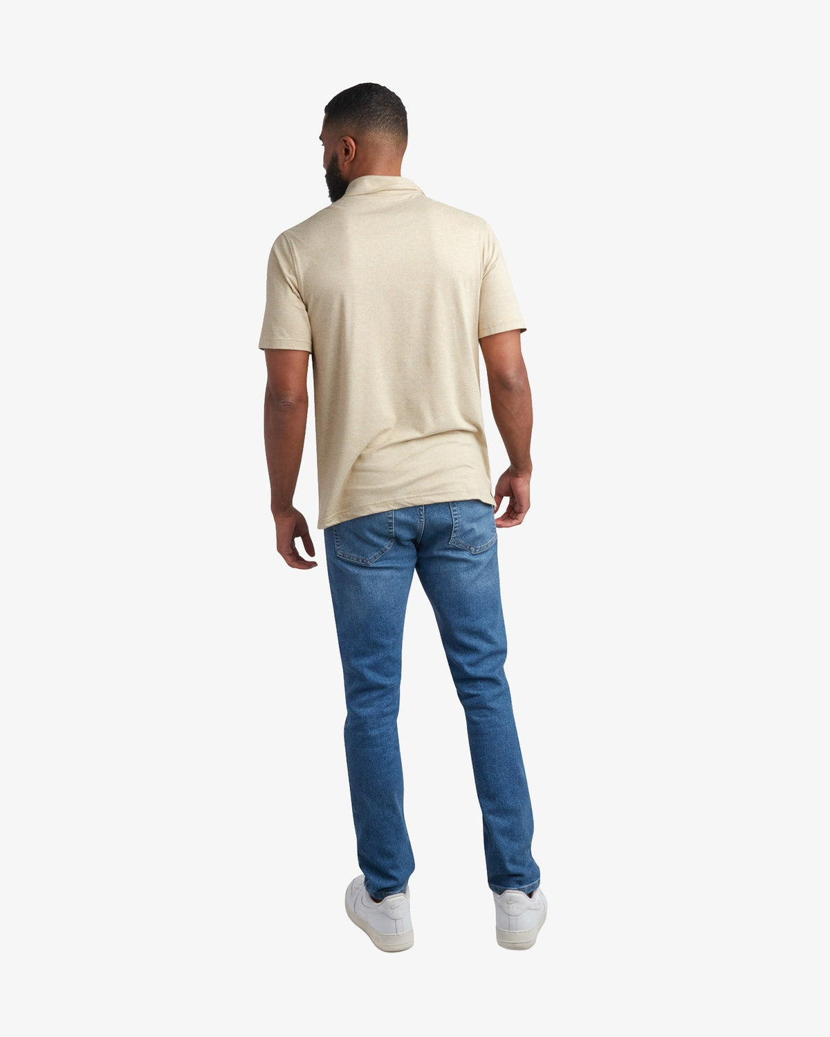 Men's Short Sleeve Jersey Polo - Stone | Spyder Tops