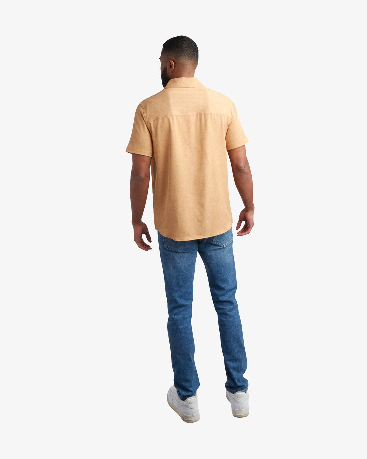 Men's Short Sleeve Mini Stripe Polo - Carmel | Spyder Tops