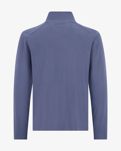 Men's Corduroy Quarter Zip - Midnight Blue | Spyder Sweatshirt