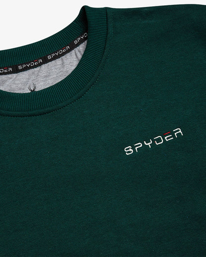 Men's Fleece Crew - Forest Green | Spyder Sweatshirt