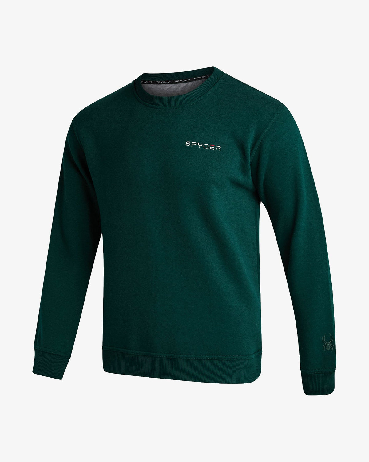 Men's Fleece Crew - Forest Green | Spyder Sweatshirt