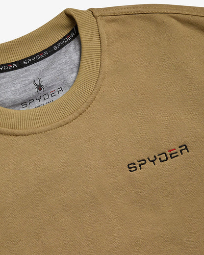 Men's Fleece Crew - Sand | Spyder Sweatshirt