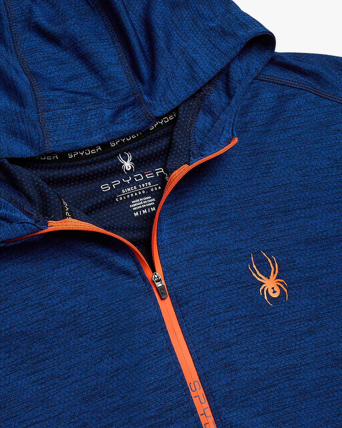 Men's Knit Half Zip - Blue | Spyder Sweatshirt