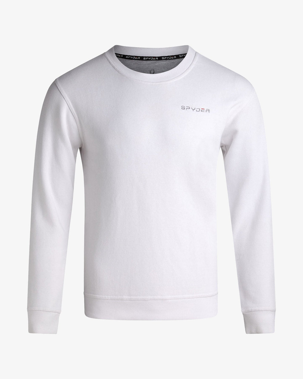 Men's Fleece Crew - White | Spyder Sweatshirt
