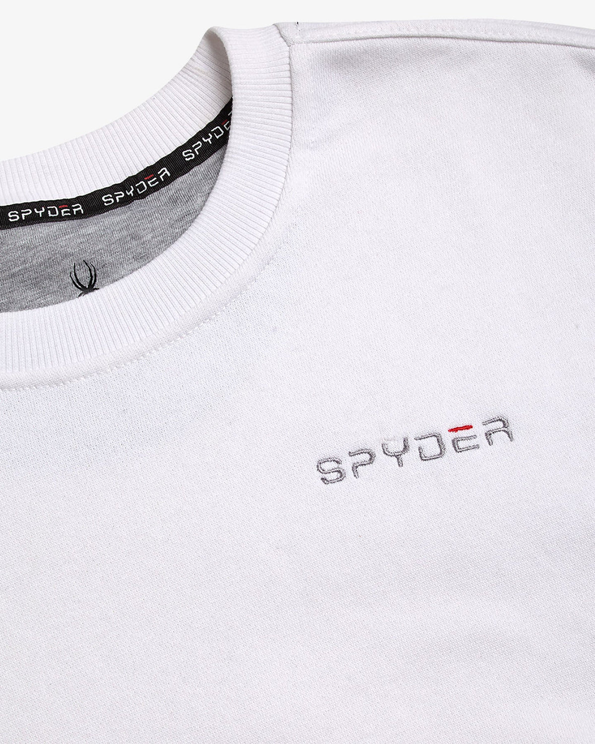 Men's Fleece Crew - White | Spyder Sweatshirt