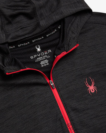 Men's Knit Half Zip - Black | Spyder Sweatshirt