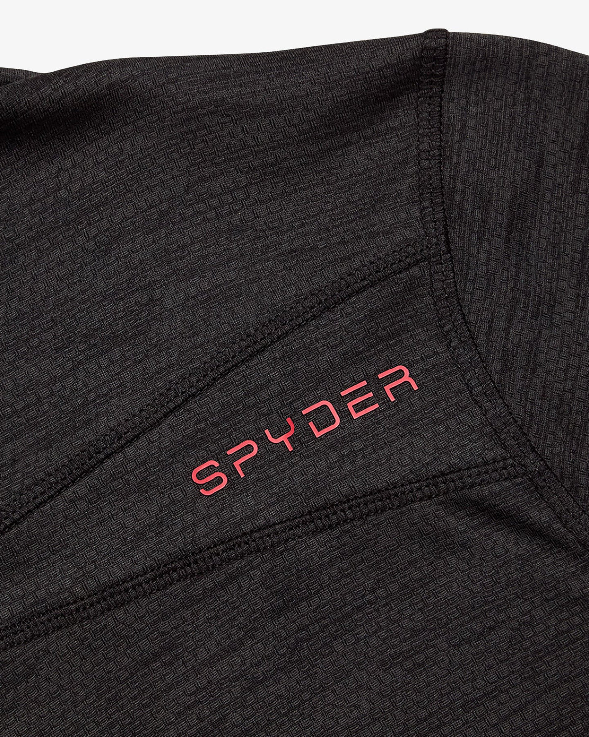 Men's Knit Half Zip - Black | Spyder Sweatshirt