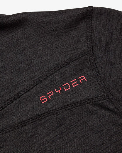 Men's Knit Half Zip - Black | Spyder Sweatshirt