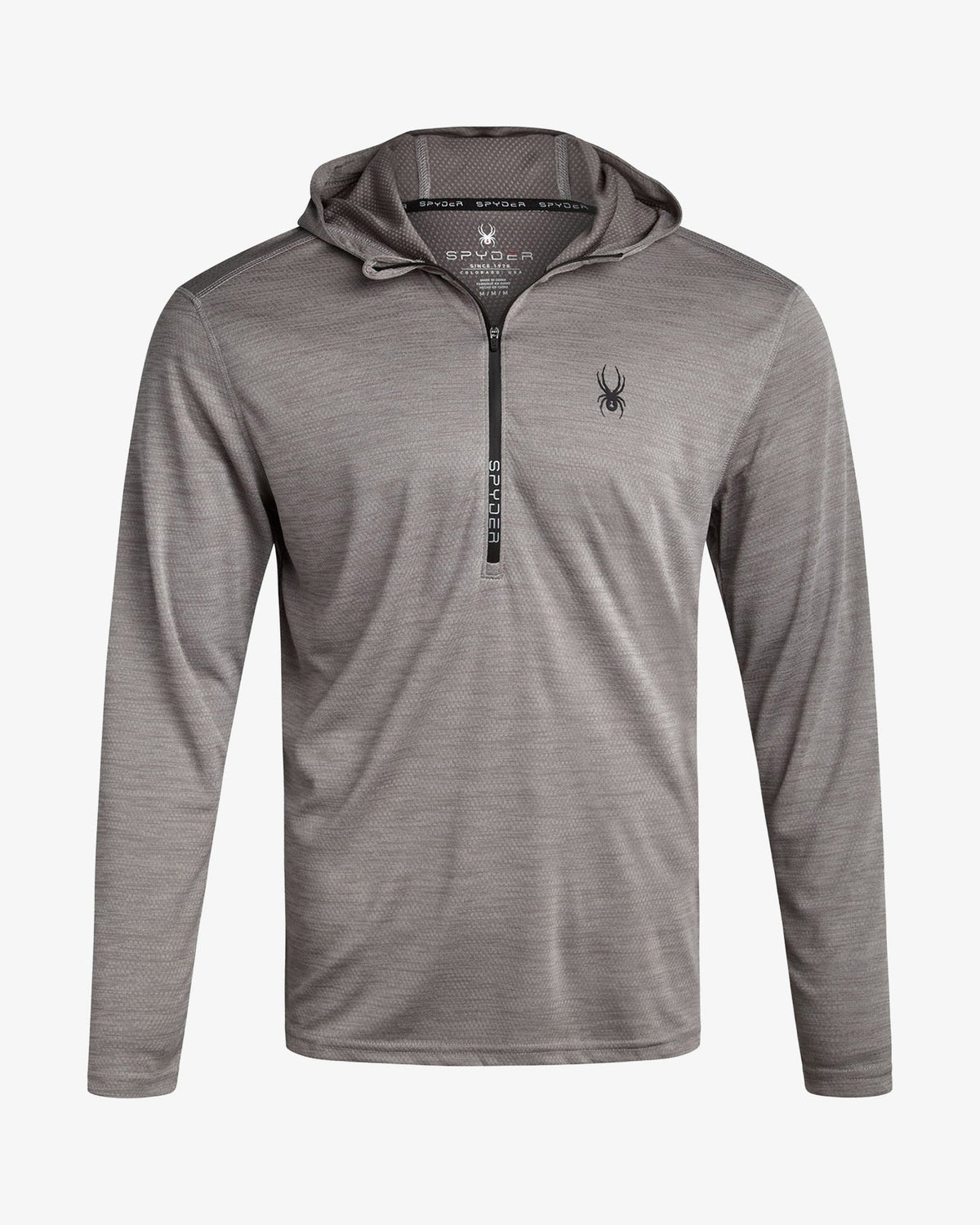 Men's Knit Half Zip - Gray | Spyder Sweatshirt