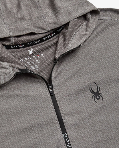 Men's Knit Half Zip - Gray | Spyder Sweatshirt