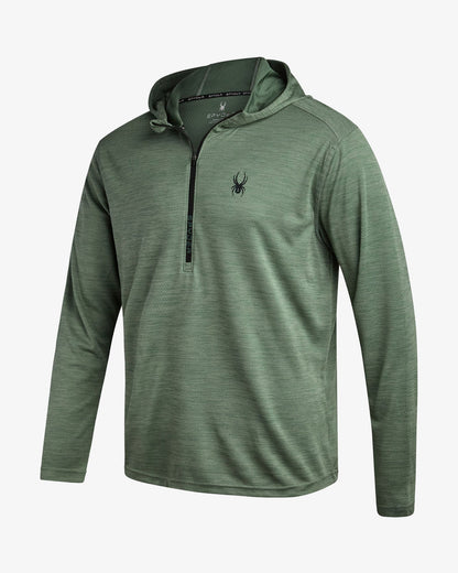 Men's Knit Half Zip - Spruce Green | Spyder Sweatshirt