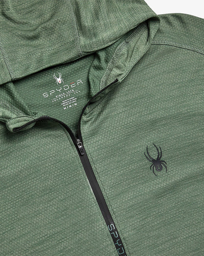 Men's Knit Half Zip - Spruce Green | Spyder Sweatshirt