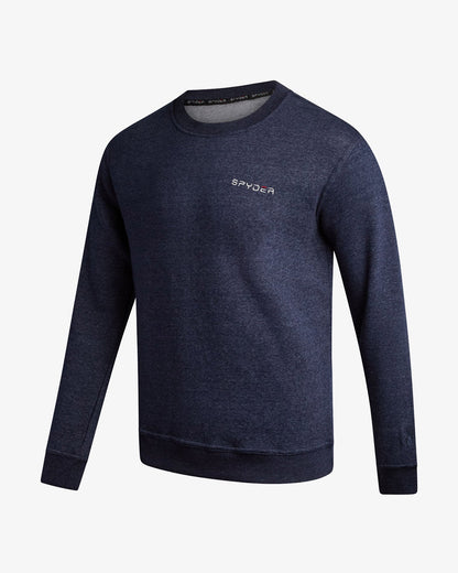 Men's Fleece Crew - Navy Heather | Spyder Sweatshirt