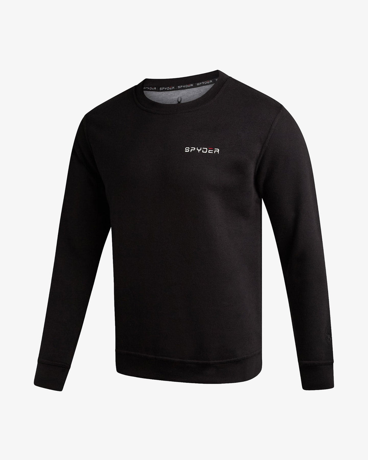 Men's Fleece Crew - Black | Spyder Sweatshirt