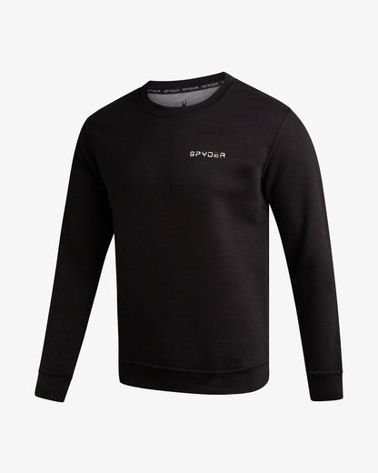 Men's Fleece Crew - Black | Spyder Sweatshirt