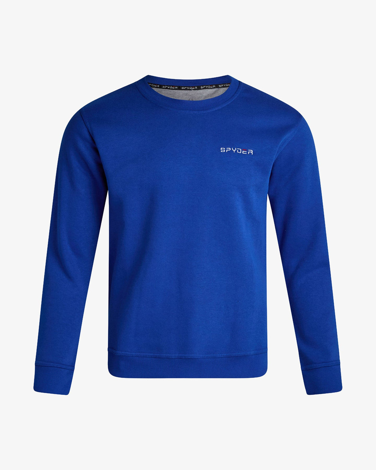 Men's Fleece Crew - Electric Blue | Spyder Sweatshirt