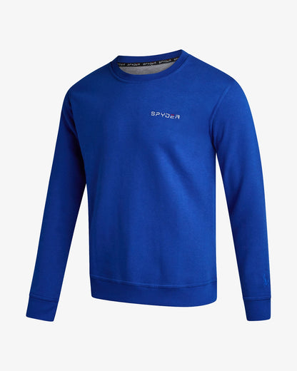 Men's Fleece Crew - Electric Blue | Spyder Sweatshirt