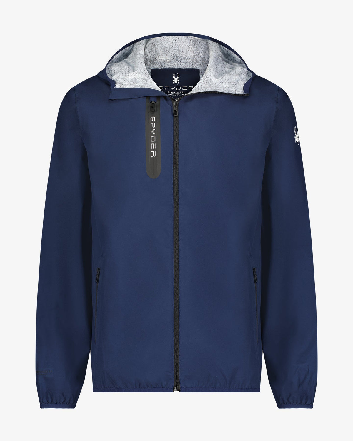 Men's Mountain Mist Rain Jacket - Dark Navy | Spyder Jackets