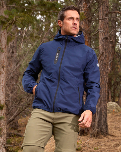 Men's Mountain Mist Rain Jacket - Dark Navy | Spyder Jackets