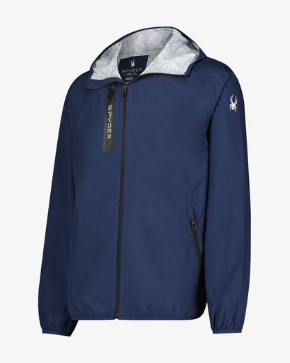 Men's Mountain Mist Rain Jacket - Dark Navy | Spyder Jackets