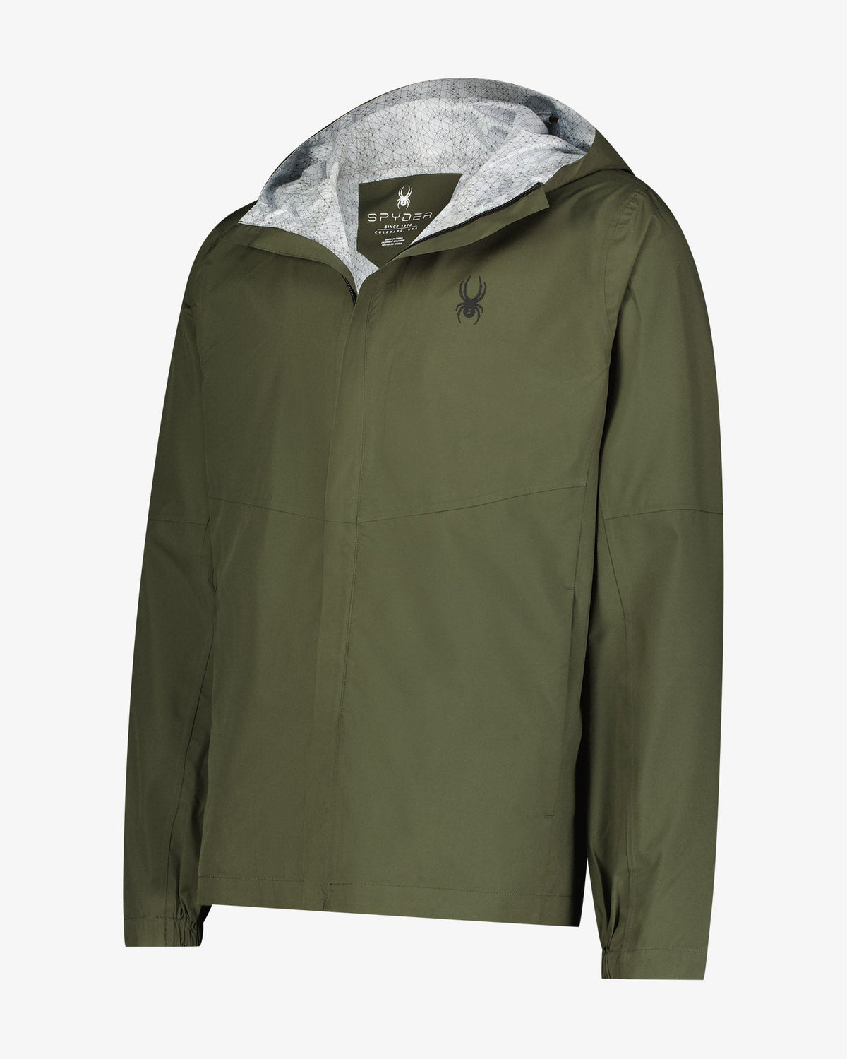 Men's Cloudy Day Rain Jacket - Olive | Spyder Jackets