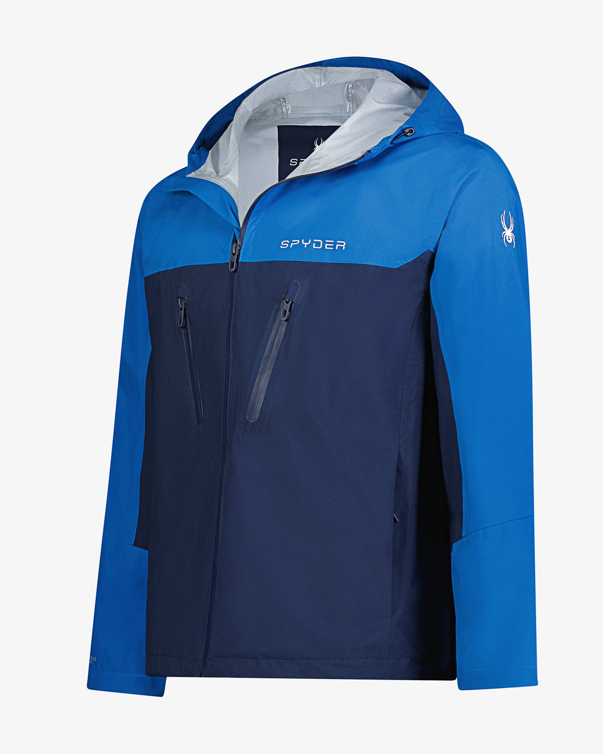 Men's Overcast Rain Jacket - Royal Blue | Spyder Jackets