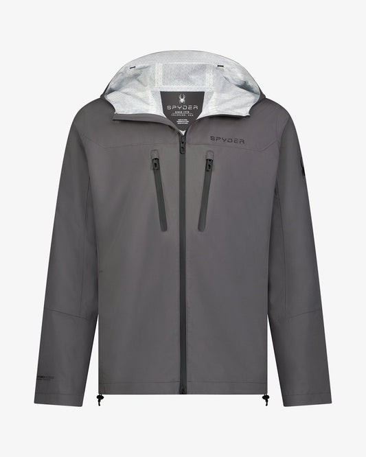 Men's Overcast Rain Jacket - Polar | Spyder Jackets
