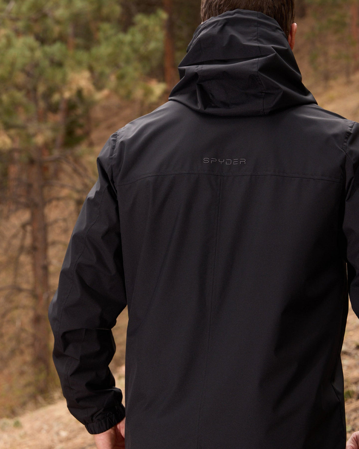 Men's Gale Windbreaker - Black | Spyder Jackets