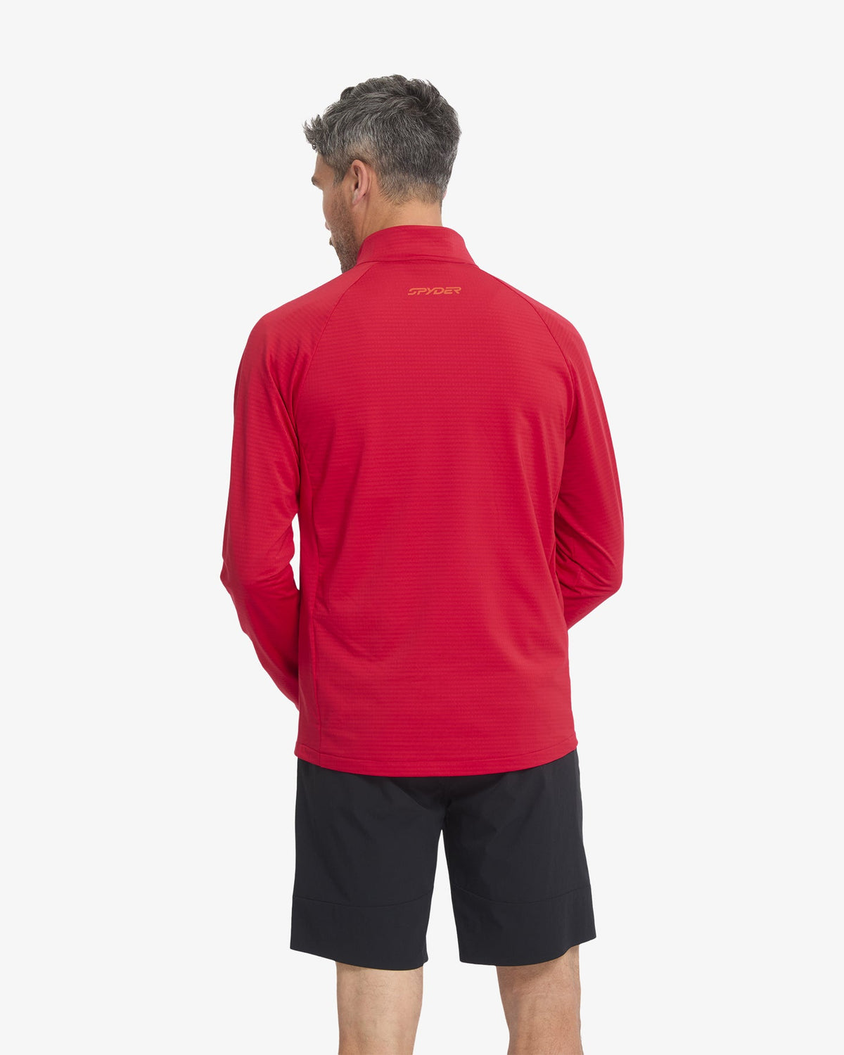 Men's GridWeb™ Fleece - Spyder Red | Spyder Jackets|Midlayers