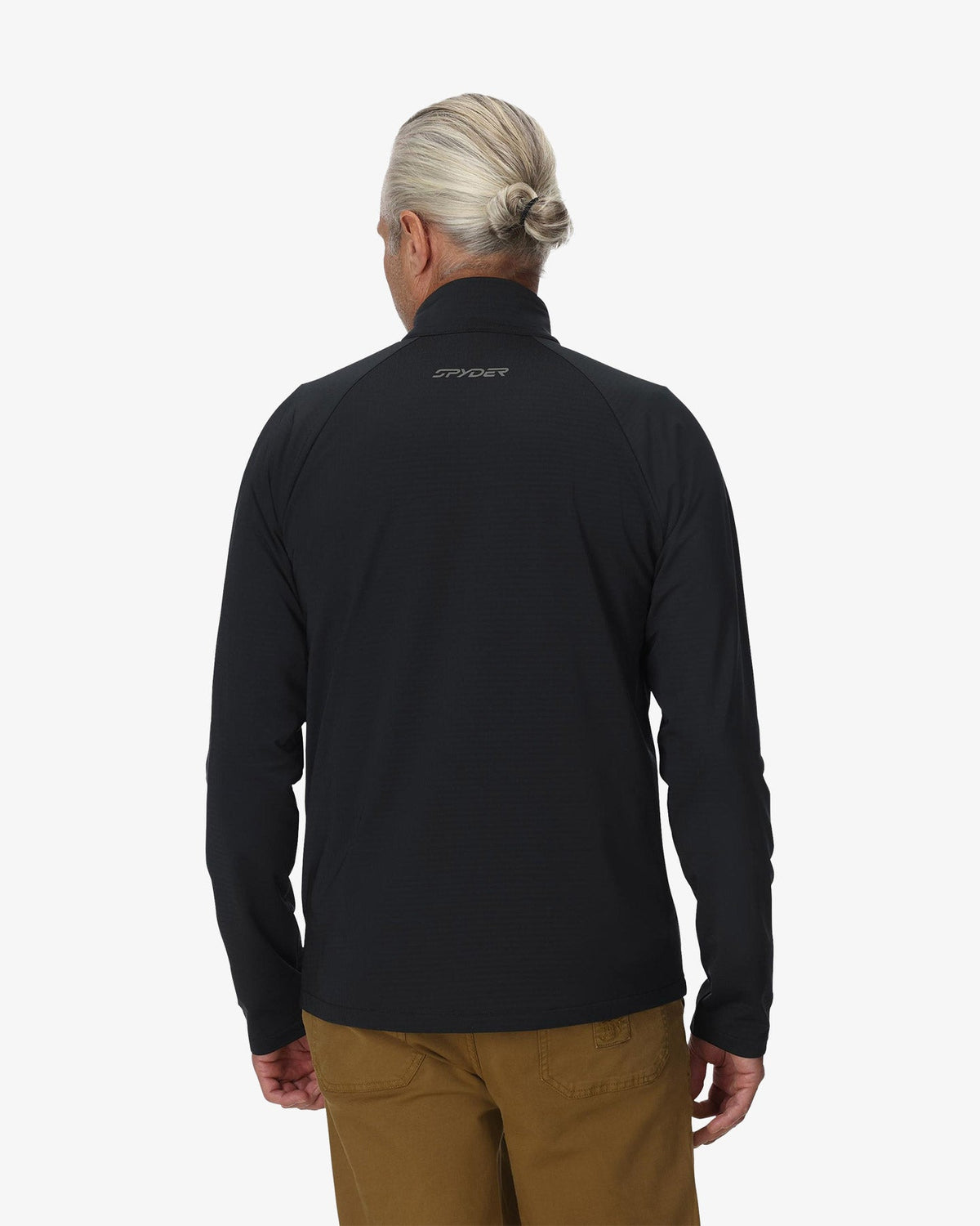Men's Gridweb™ Fleece - Black | Spyder Jackets|Midlayers