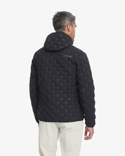 Men's Zenith Hooded Down Jacket - Black | Spyder Jackets