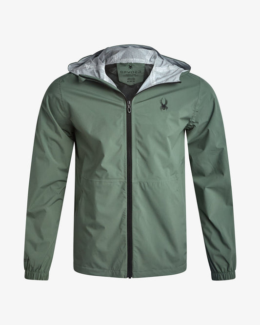 Men's Spring Showers Jacket - Spruce Green | Spyder Jackets