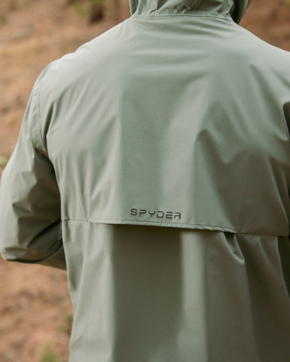 Men's Spring Showers Jacket - Spruce Green | Spyder Jackets