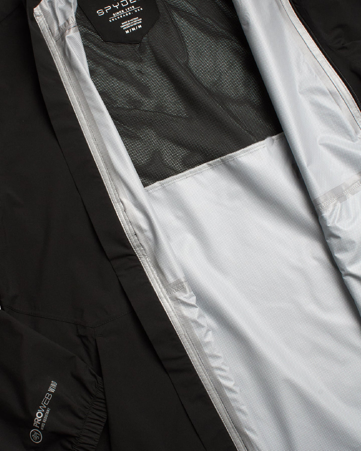 Men's Spring Showers Jacket - Black | Spyder Jackets