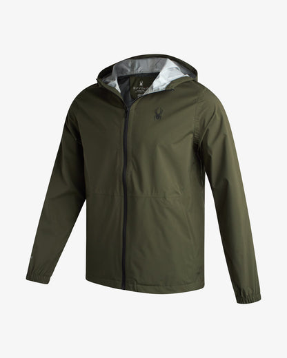 Men's Spring Showers Jacket - Olive | Spyder Jackets