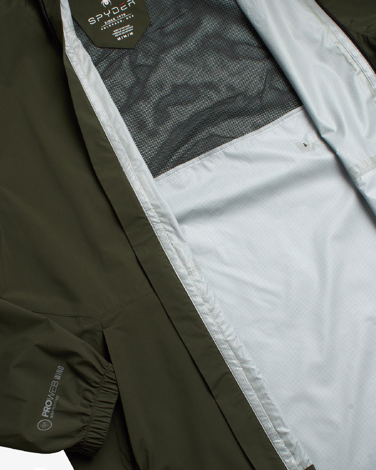 Men's Spring Showers Jacket - Olive | Spyder Jackets